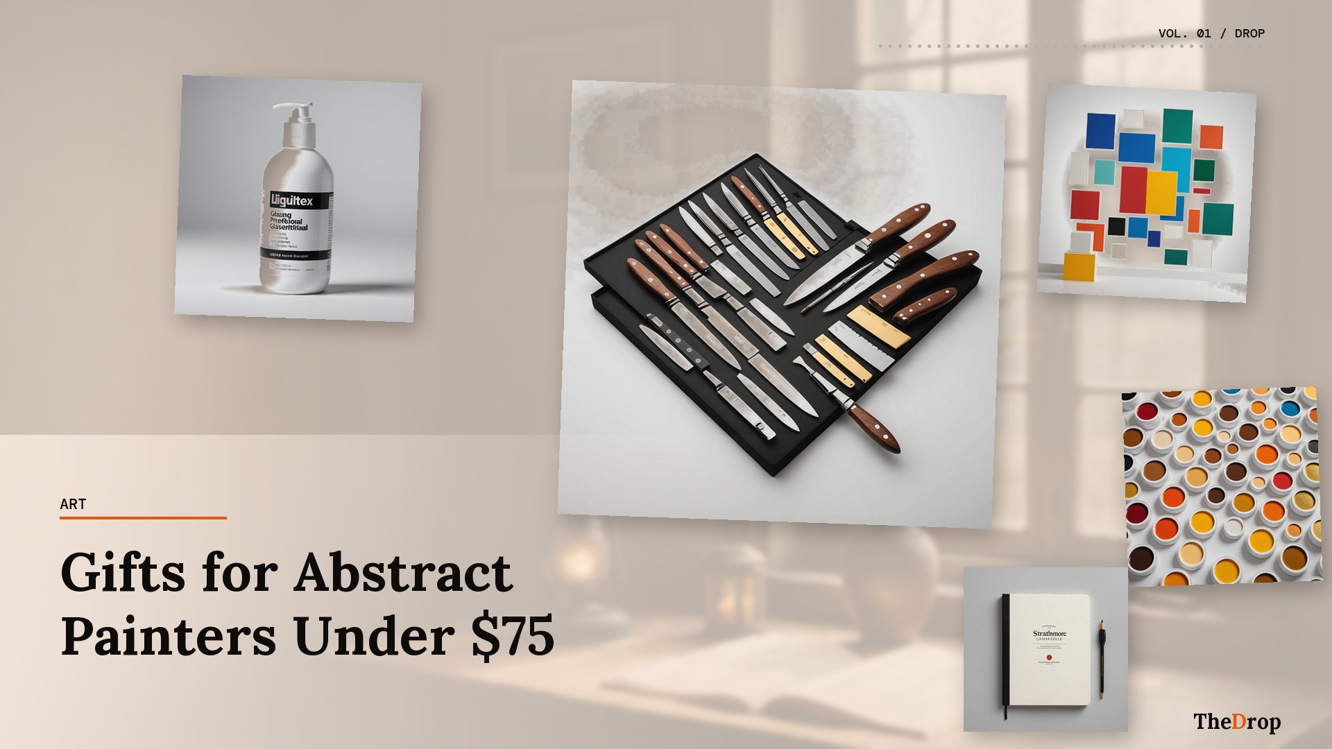 Gifts for Abstract Painters Under $75