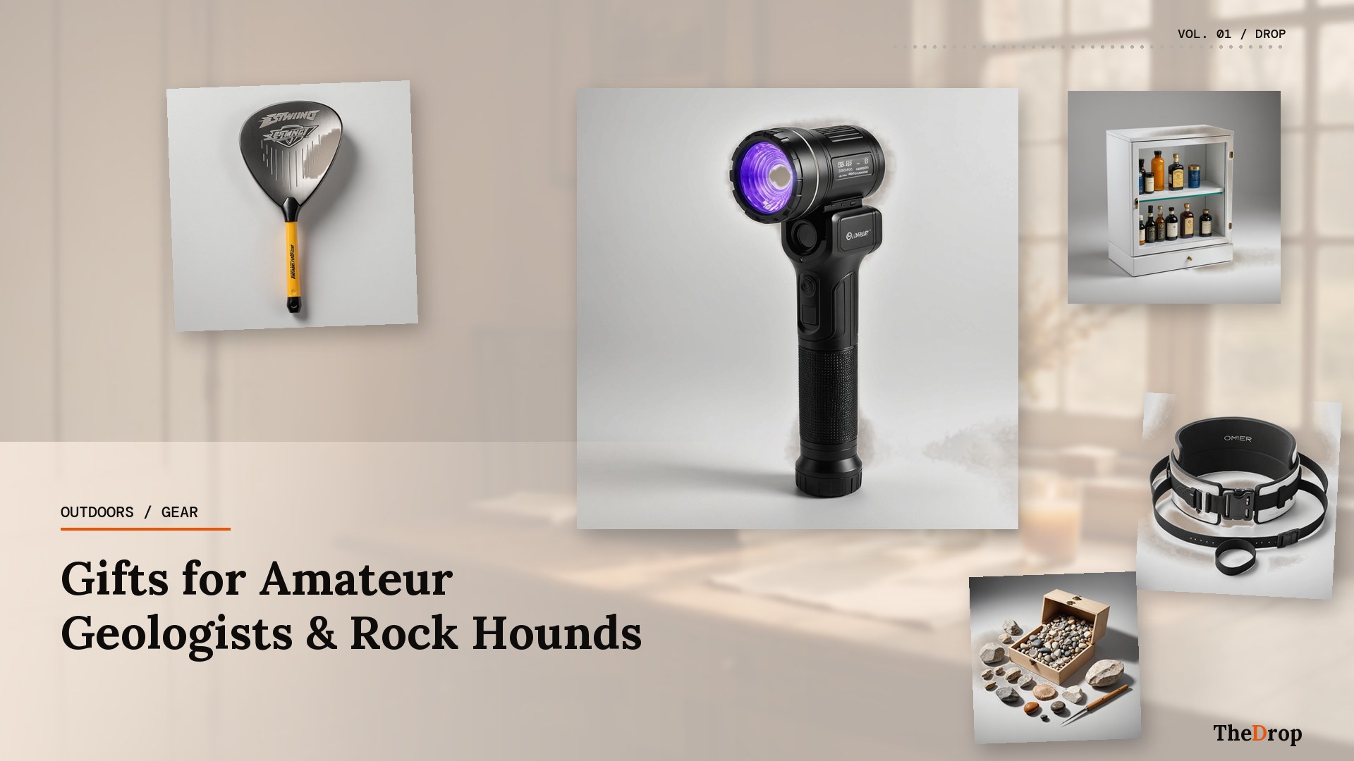 Gifts for Amateur Geologists & Rock Hounds