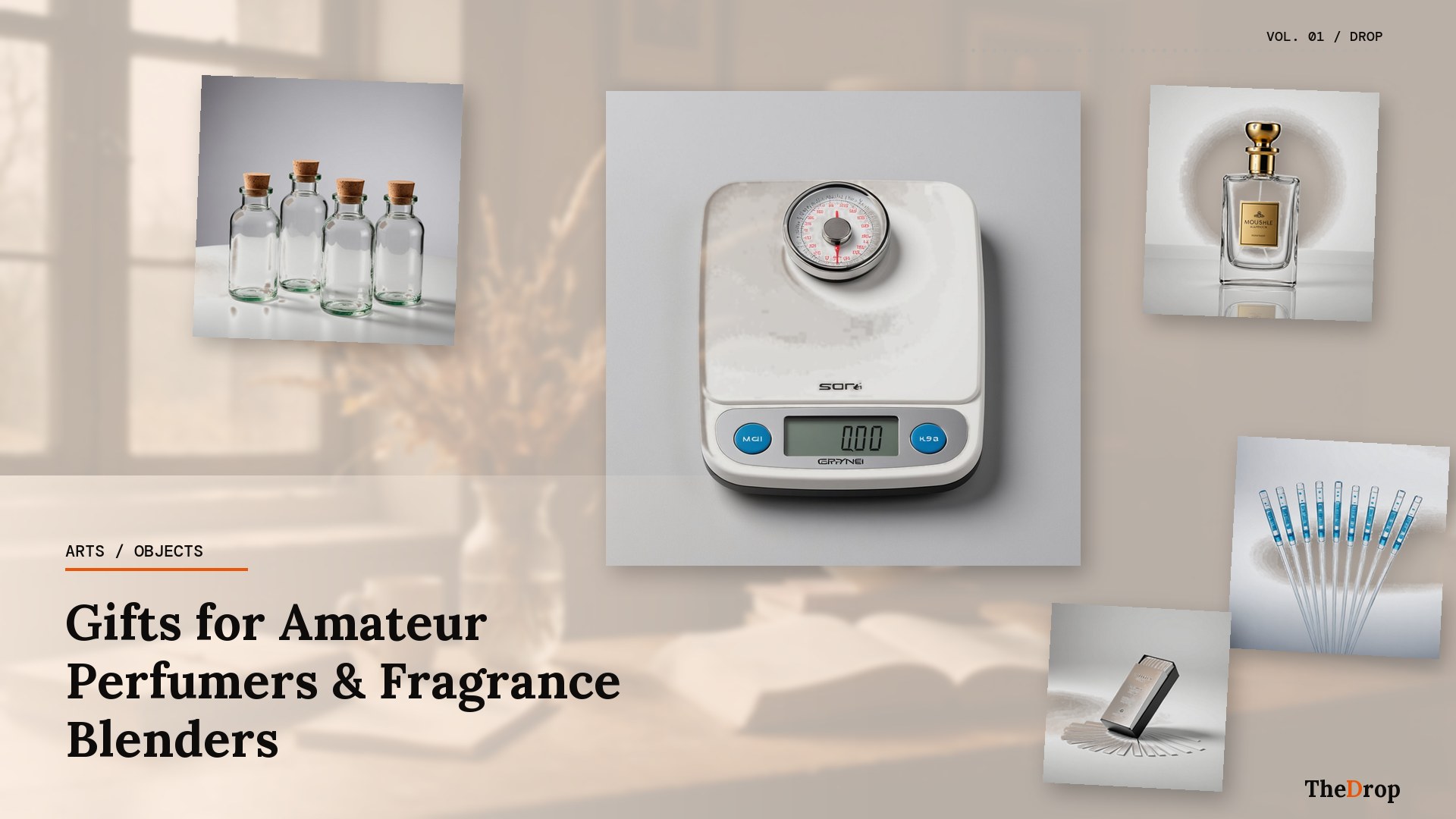 Gifts for Amateur Perfumers & Fragrance Blenders
