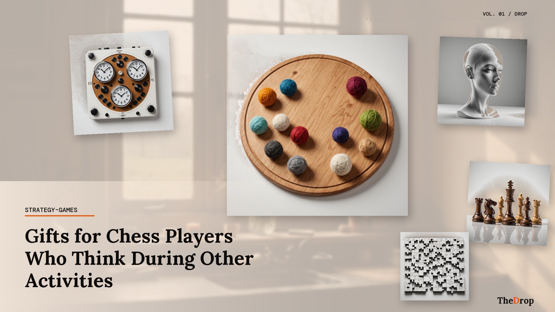 Gifts for Chess Players Who Think During Other Activities