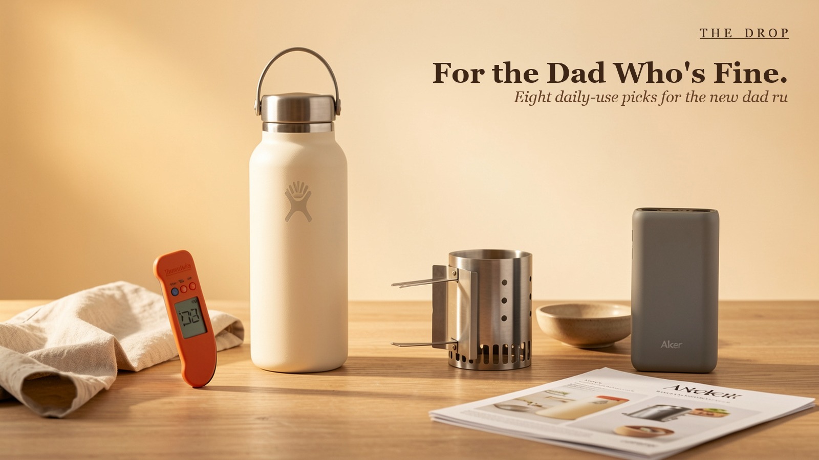 The Dad Drop. No Gimmicks.