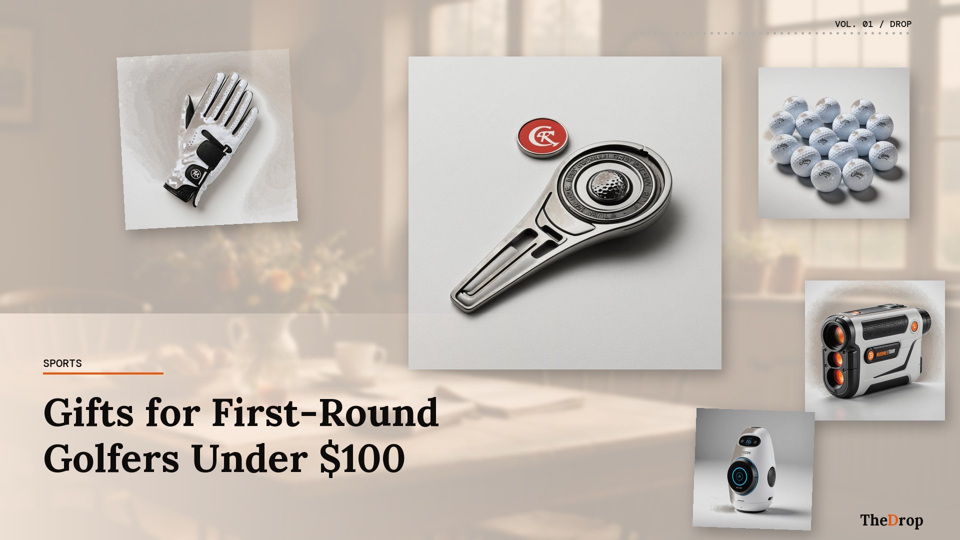 Gifts for First-Round Golfers Under $100