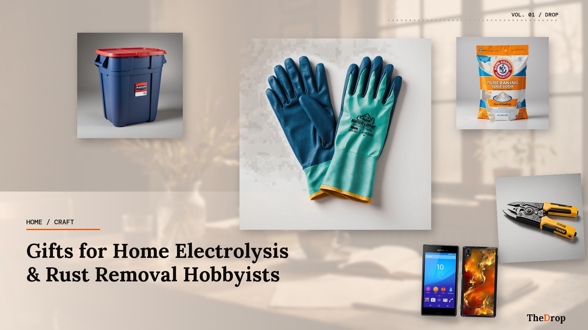 Gifts for Home Electrolysis & Rust Removal Hobbyists