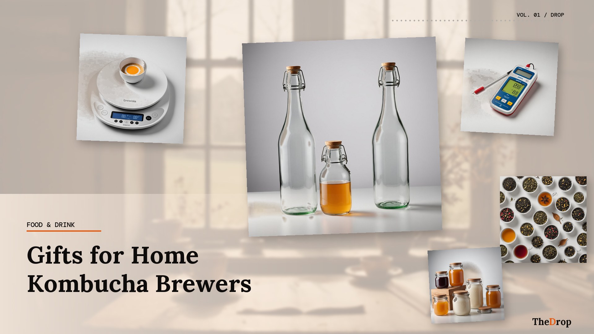 Gifts for Home Kombucha Brewers