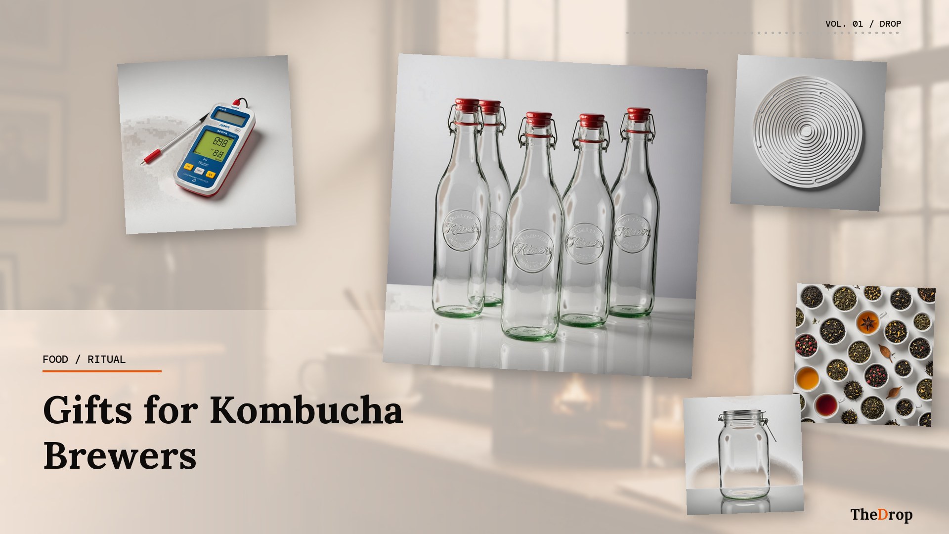 Gifts for Kombucha Brewers