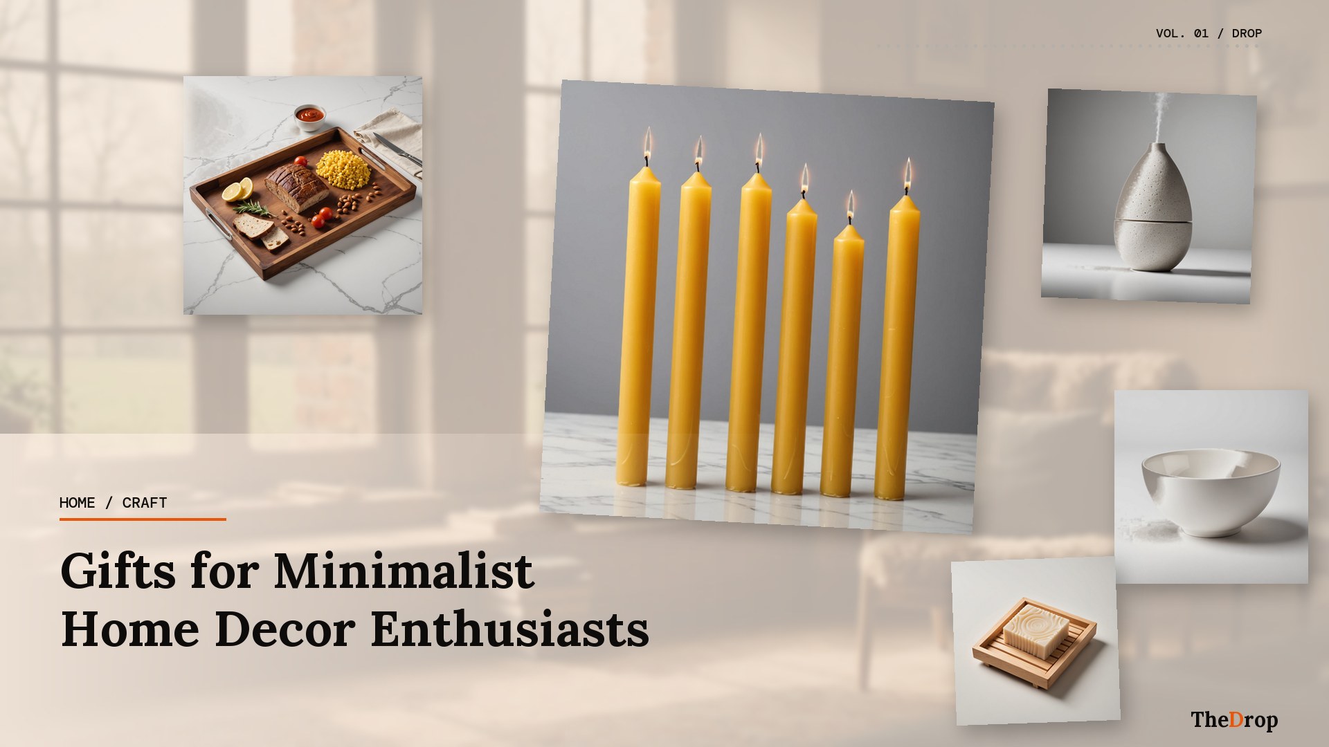 Gifts for Minimalist Home Decor Enthusiasts
