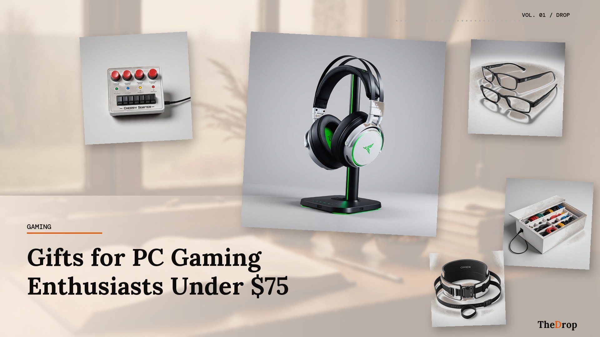 Gifts for PC Gaming Enthusiasts Under $75