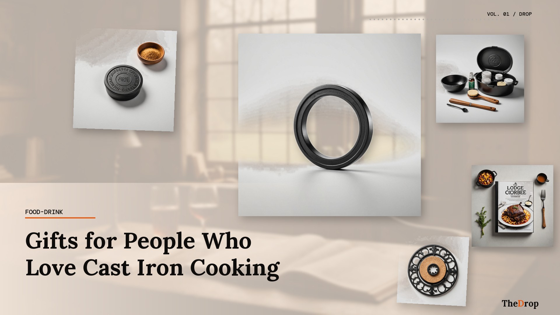 Gifts for People Who Love Cast Iron Cooking