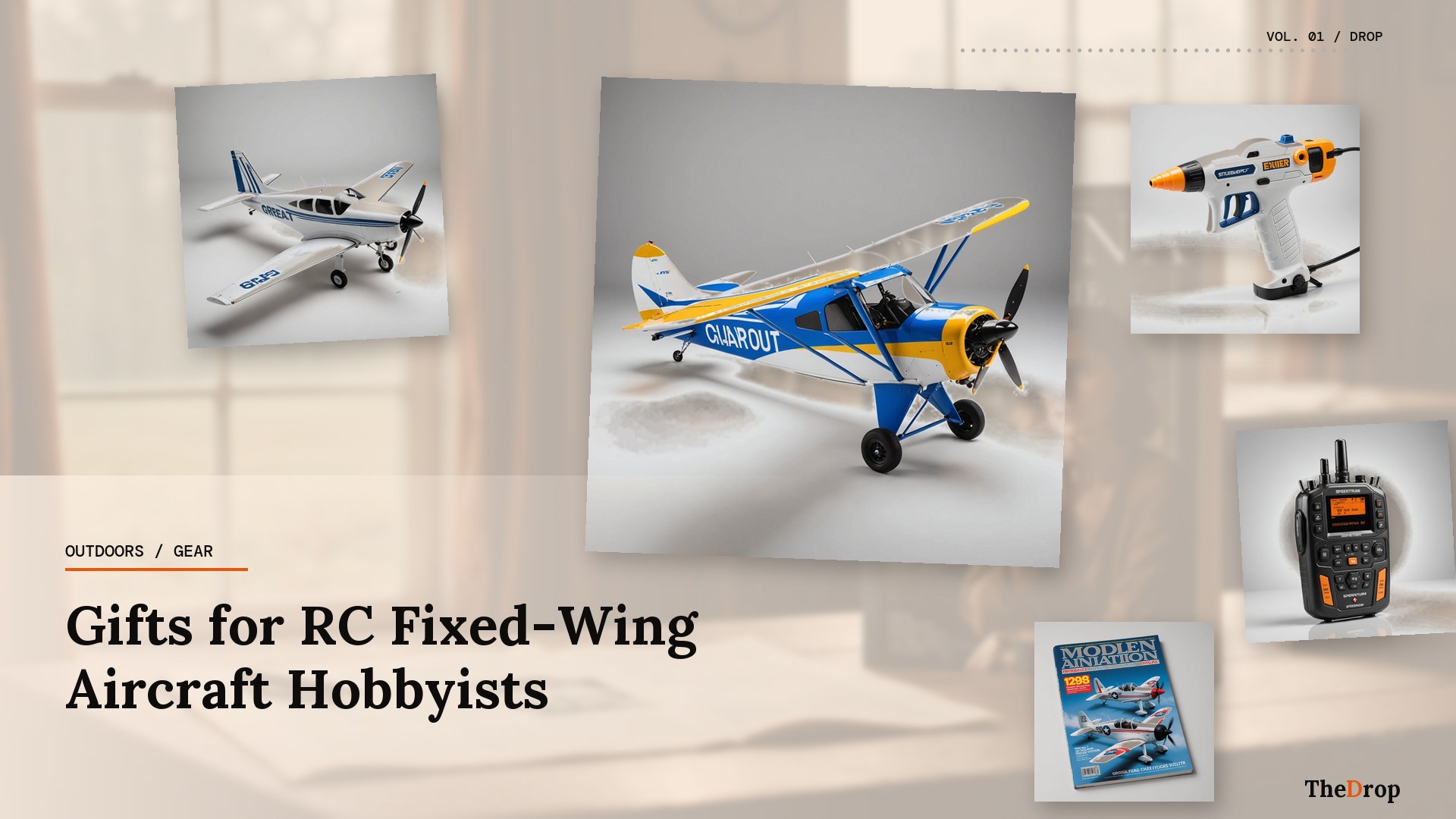 Gifts for RC Fixed-Wing Aircraft Hobbyists