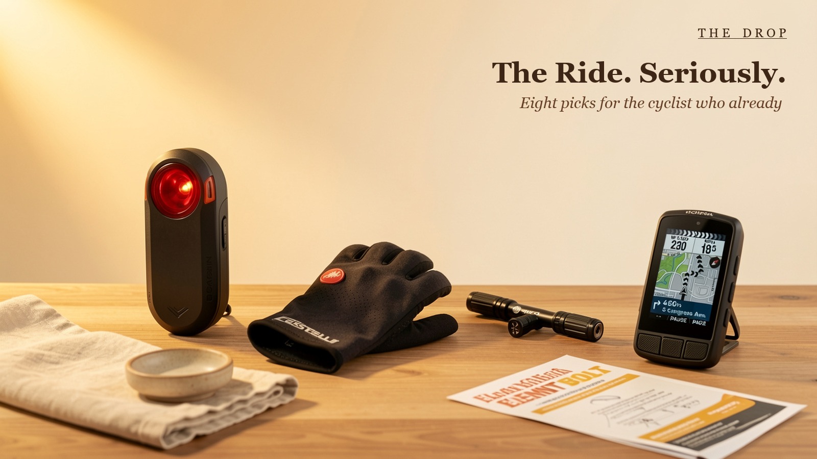 The Cyclist Who Has Everything.