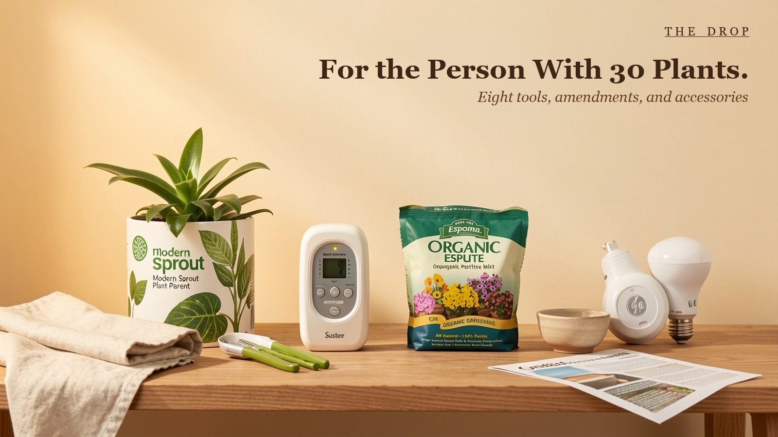 For the Person With 100 Plants.