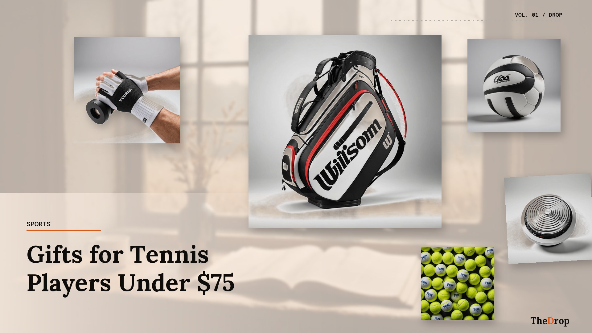 Gifts for Tennis Players Under $75