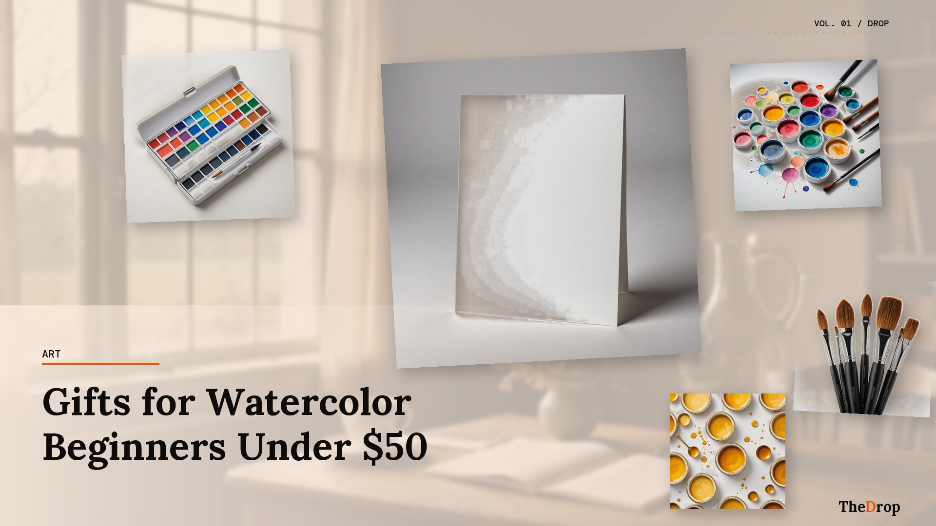 Gifts for Watercolor Beginners Under $50