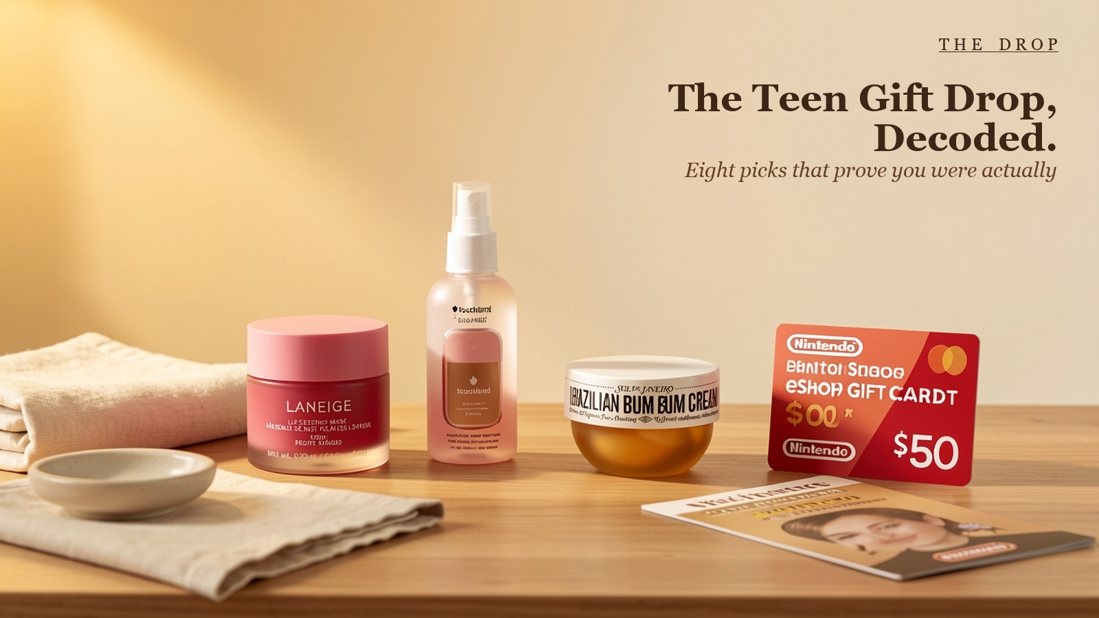The Teen Gift Drop, Decoded.