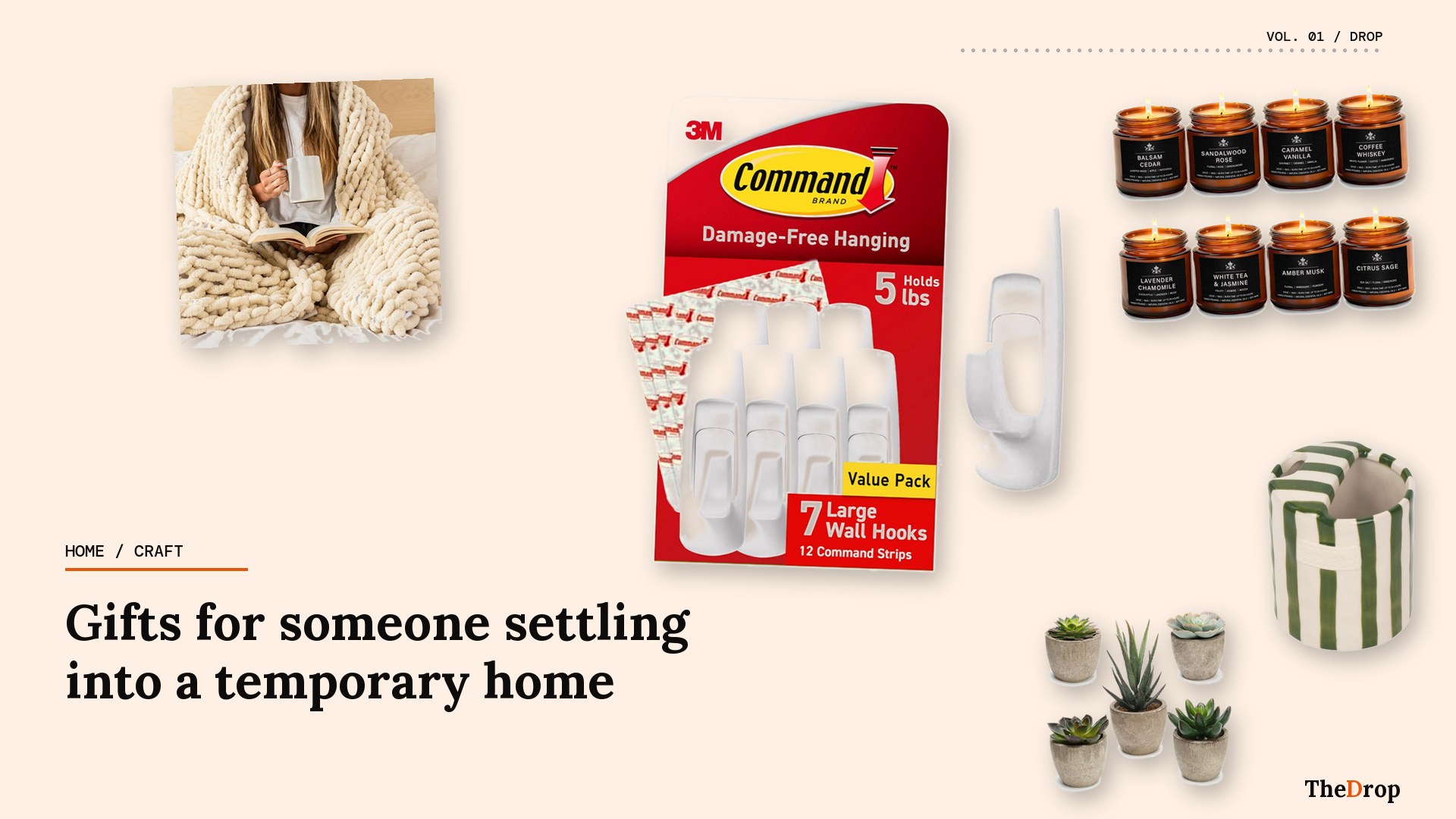 Gifts for someone settling into a temporary home