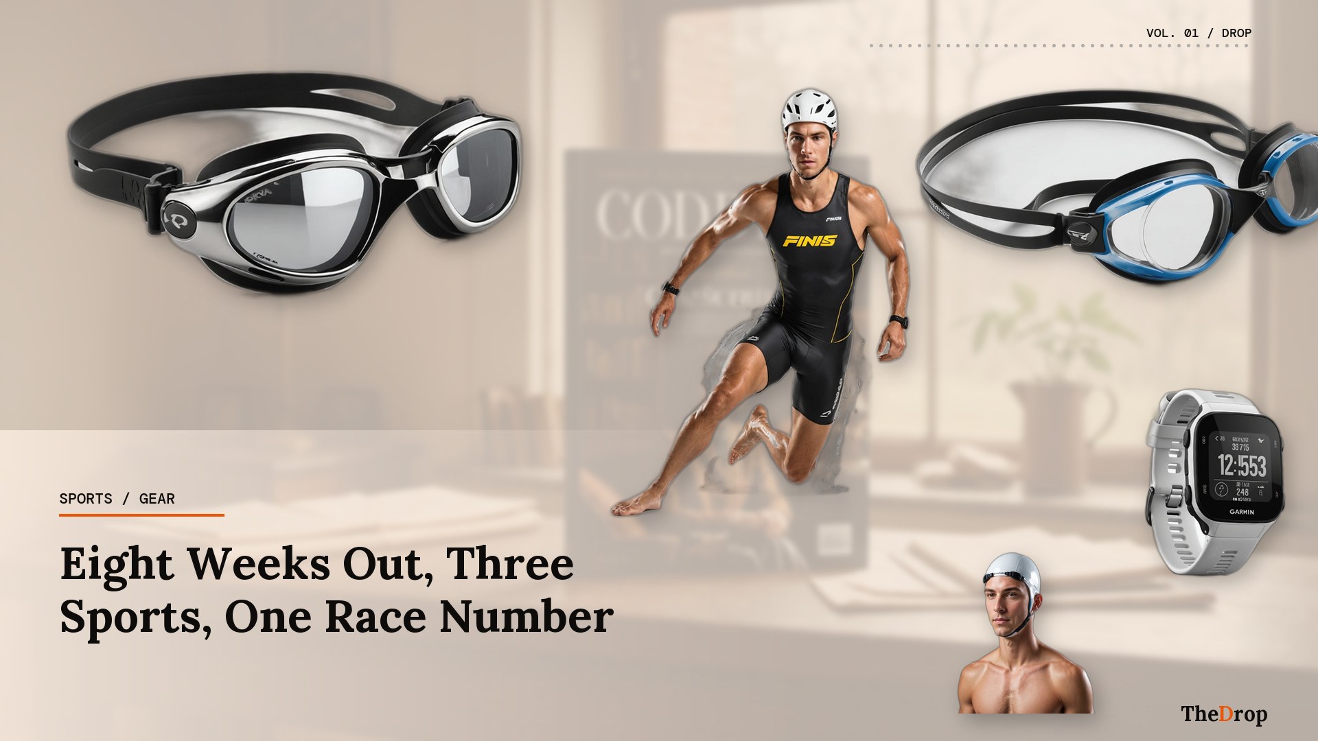 Eight Weeks Out, Three Sports, One Race Number