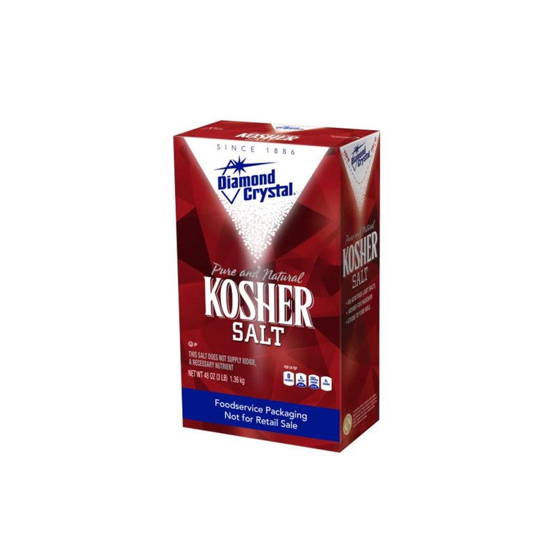 Diamond Crystal Kosher Salt (3lb Restaurant Pack)