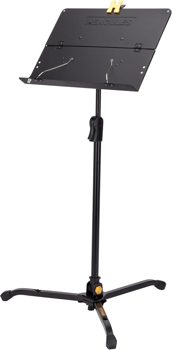 Hercules BS301B Foldable Orchestra Music Stand with EZ Clutch