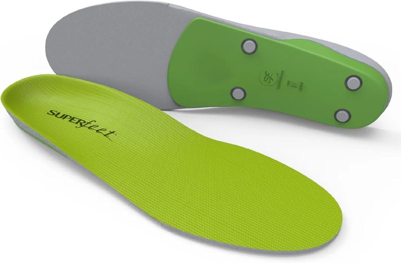 Superfeet Green All-Purpose High Arch Insoles (Active Lifestyle)