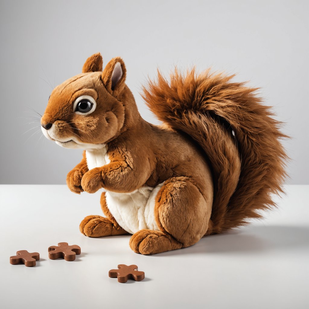 Outward Hound Hide-A-Squirrel — plush puzzle toy