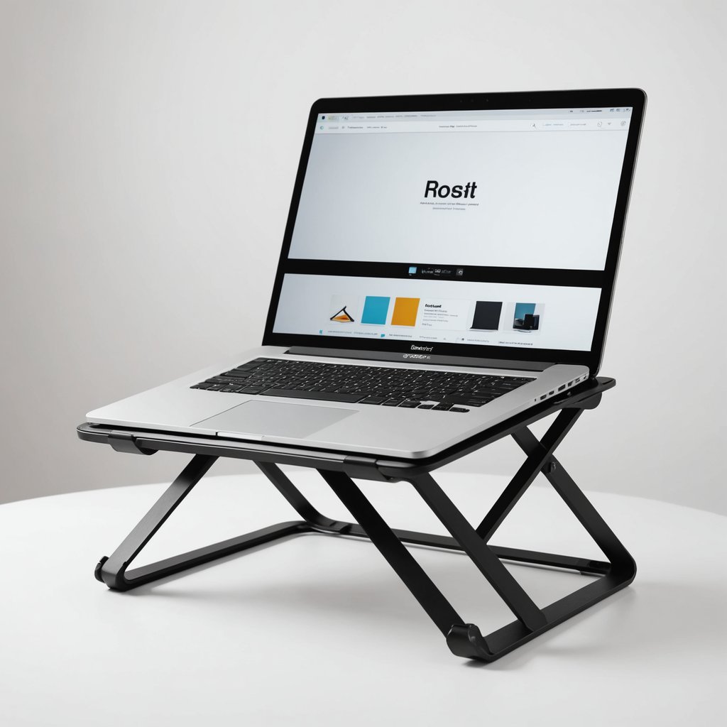 Roost Laptop Stand — Portable Collapsible Riser for Remote Work