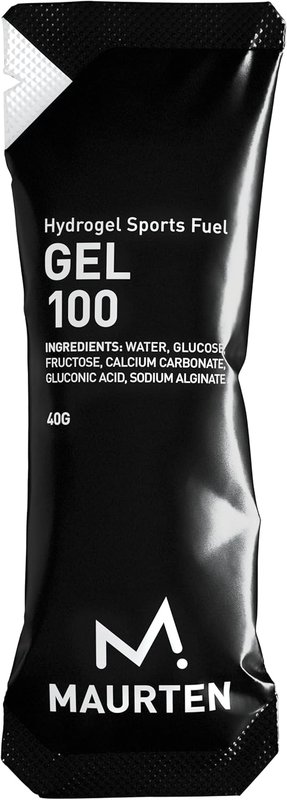 Maurten Gel 100 Energy Gel (Box of 12, Carbohydrate Hydrogel)