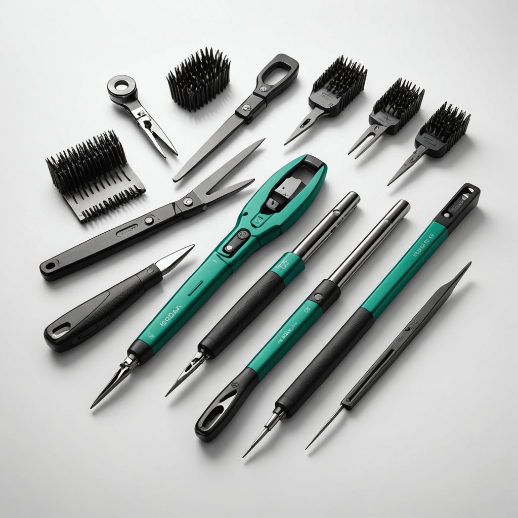 Dolan Trimming Tool Set (4 Pieces, Carbon Steel, Hardwood Handles)
