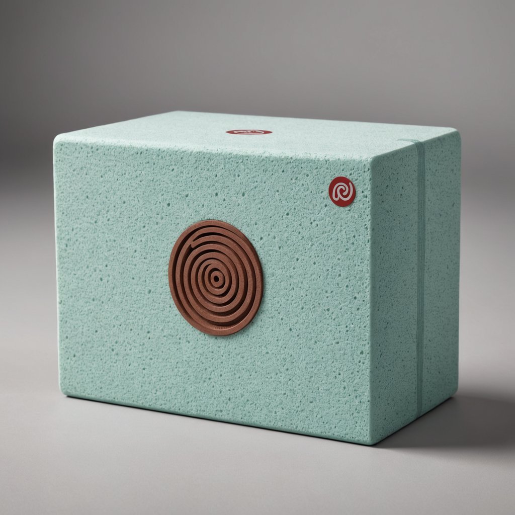Manduka Recycled Foam Yoga Block — high-density supportive foam