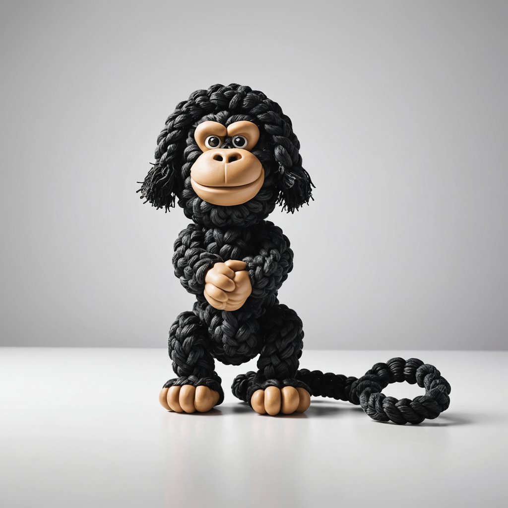 KONG Tug Toy — Braided Rope and Natural Rubber Tug