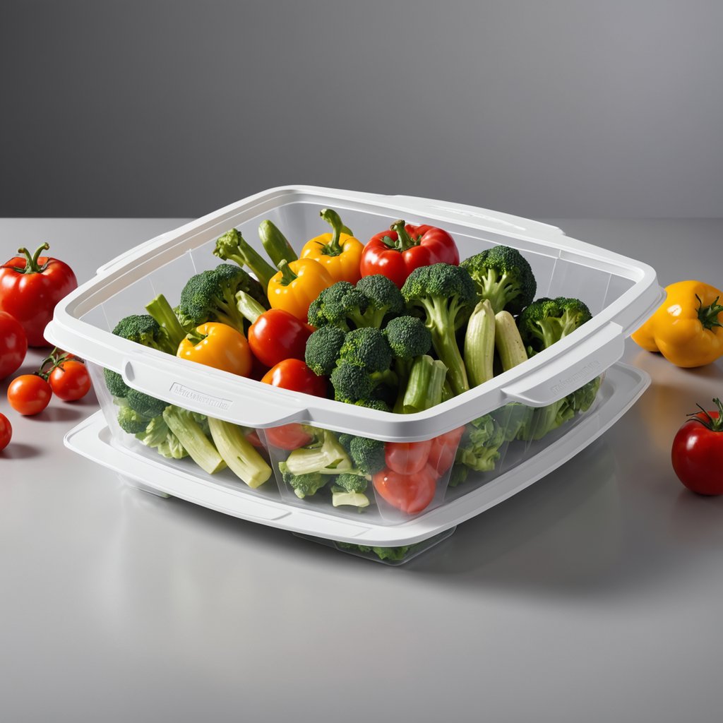 Rubbermaid FreshWorks Produce Saver — CrispTray with FreshVent lid