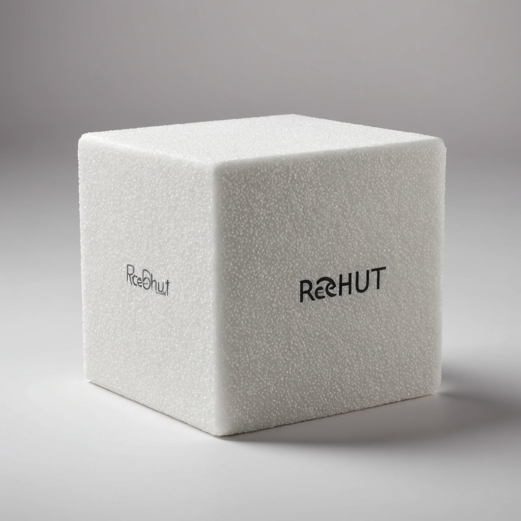 Reehut Foam Yoga Block — single block, 3 size options