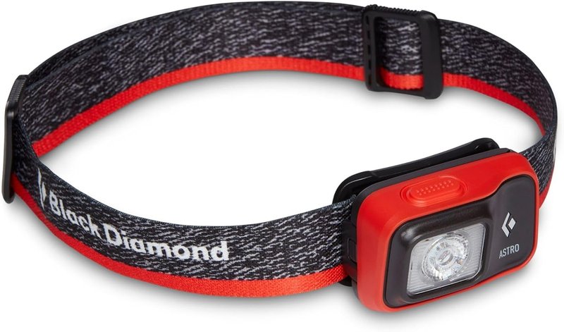 Black Diamond Astro 300 Headlamp (Red LED Mode, 300 Lumens)