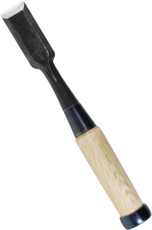 Kakuri Oire Nomi Bench Chisel 24mm (1", Yellow Steel #2, Made in Japan)